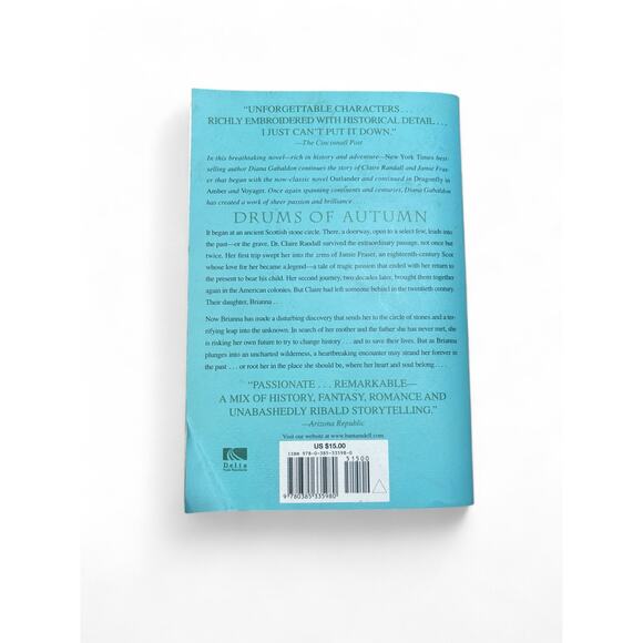 Drums of Autumn by Diana Gabaldon | Outlander Book 4 | Paperback | Used - Picture 4 of 8